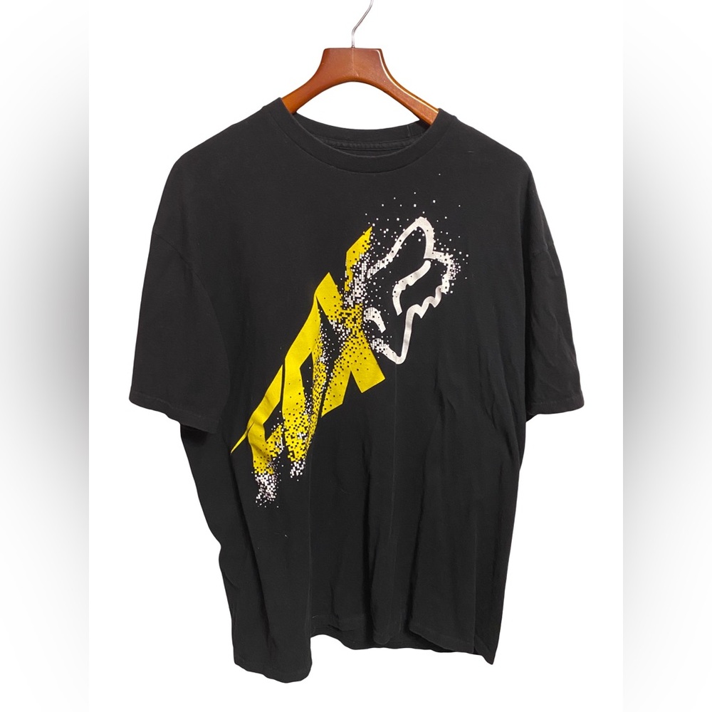 Fox Racing Retro Style Regular Fit T Shirt Men's XL Y2K Skater Motocross